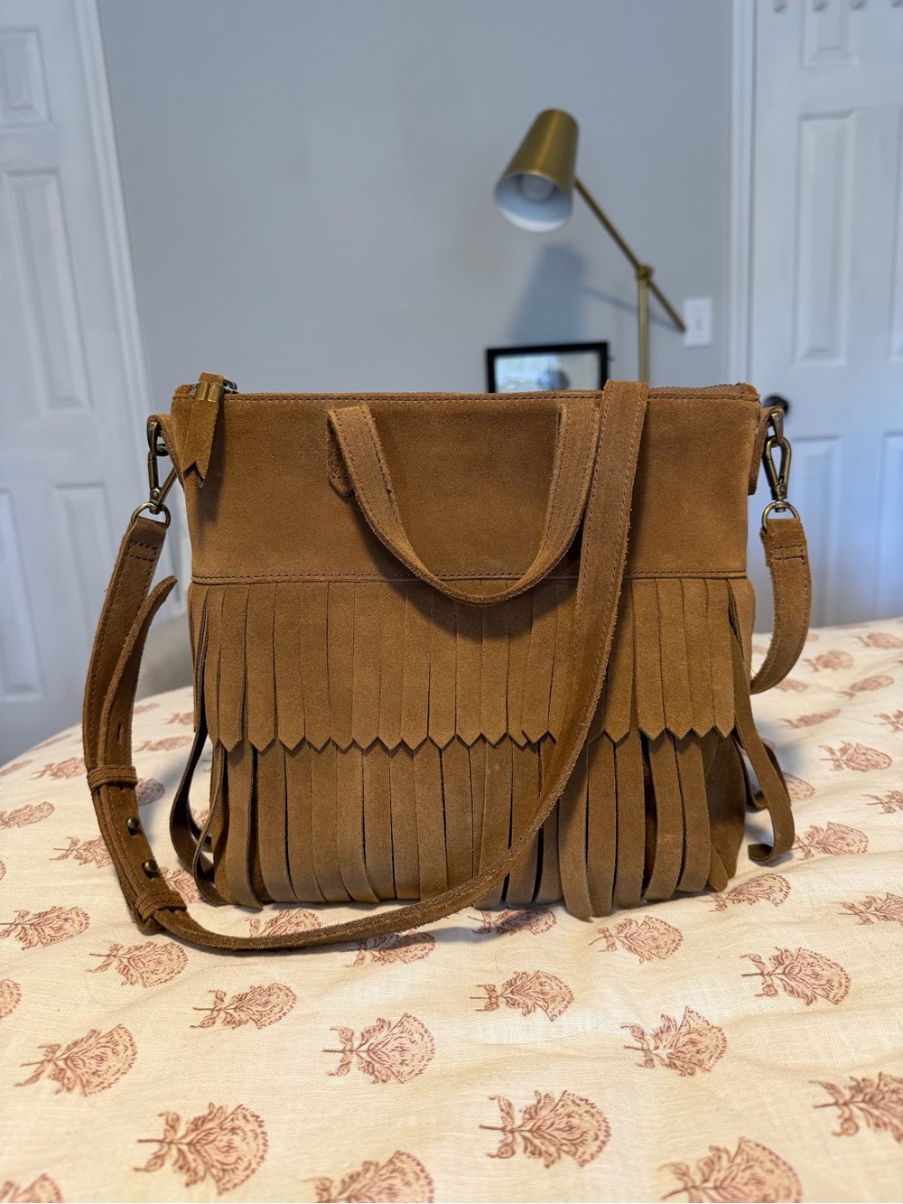 Madewell Fringe Crossbody Bag